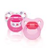 437 Wee Baby  2'li Damaklı Emzik No:1 Pembe