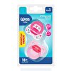 439 Wee Baby 2'li Damaklı Emzik No:3 Pembe