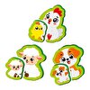 6-16 Ay İlk Pofidik Magnet Puzzle - Çiftlik Hayvanları