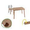 Safir Meşe Çocuk Masa ve 1 Sandalye Set