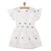 WHITE FLOWER Elbise Kız Bebek