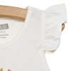 Basic Kız Kuş Baskılı Atlet T-shirt Kız Bebek