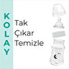 Karanlıkta Parlayan Orta Akış Antikolik PP Biberon 270 ml