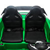 baby toys Mercedes AMG GTR  12 V Akülü Araba Uzaktan Kumandalı 4*2 Yeşil