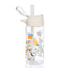 Desenli Pipetli Tritan Bebek Su Matarası 500 ml