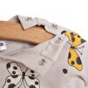 Basic Az Şardonlu Kelebek Desenli Sweatshirt Kız Bebek