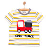 Cars&Roads Erkek Kamyon Baskılı Tshirt-Şort Erkek Bebek