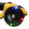 Funride Oturmalı Işıklı Scooter Turuncu