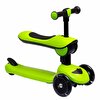 Funride Oturmalı Işıklı Scooter Yeşil