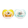  2'li Silikon Yalancı Bebek Emzik 0-6 Ay