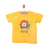 Basic Aslan Baskılı Tshirt Erkek Bebek