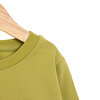 Basic Az Şardonlu Monster Desenli Sweatshirt