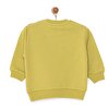 Basic Az Şardonlu Tilki Desenli Sweatshirt Erkek Bebek