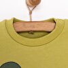 Basic Az Şardonlu Tilki Desenli Sweatshirt Erkek Bebek