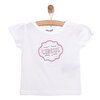 Basic Baskılı Tshirt Kız Bebek