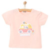 Basic Baskılı  Tshirt Kız Bebek