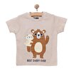 Basic Erkek Ayıcık Baskılı Tshirt Erkek Bebek