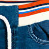 Basic Erkek Bebek Lastikli Denim Şort Erkek Bebek