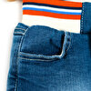 Basic Erkek Bebek Lastikli Denim Şort Erkek Bebek