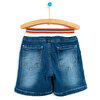 Basic Erkek Bebek Lastikli Denim Şort Erkek Bebek