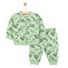 Basic Erkek Hayvan Desenli Eşofman Takımı Erkek Bebek