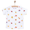 Basic Erkek Meyve Baskılı T-Shirt Erkek Bebek