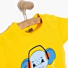 Basic Erkek Parti Fil Baskılı T-Shirt Erkek Bebek