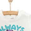 Basic Erkek Pizza Baskılı T-Shirt Erkek Bebek