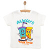 Basic Erkek Pizza Baskılı T-Shirt Erkek Bebek