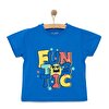 Basic Erkek Yazı Baskılı T-Shirt Erkek Bebek