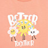 Basic Güneş Printed Tshirt Kız Bebek