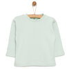 Basic Balıkçı İnterlok Sweatshirt Kız Bebek