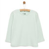 Basic Balıkçı İnterlok Sweatshirt Kız Bebek