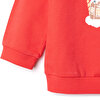 Basic Kız Az Şardonlu Kış Temalı Sweatshirt Kız Bebek