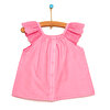 Basic Kız Bebek Fırfır Askılı Bluz Kız Bebek