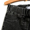 Basic Kız Bebek Siyah Denim Pantolon Kız Bebek