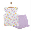 Basic Kız Çiçek Baskılı Atlet-Şort Kız Bebek