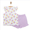 Basic Kız Çiçek Baskılı Atlet-Şort Kız Bebek