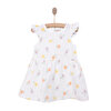 Basic Kız Çiçek Desenli Elbise Kız Bebek