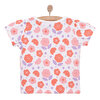 Basic Kız Çiçek Desenli T-Shirt Kız Bebek