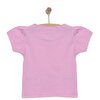 Basic Kız Deniz Kızı Unicorn Baskılı T-Shirt Kız Bebek