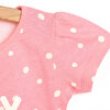 Basic Kız Happy Desenli T-Shirt Kız Bebek
