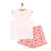 Basic Kız Kedi Baskılı Atlet-Şort Kız Bebek