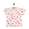 Basic Kız Kiraz Desenli T-Shirt Kız Bebek