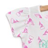 Basic Kız Lale Desenli T-Shirt Kız Bebek