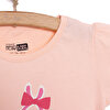 Basic Kız Tavşan Baskılı T-Shirt Kız Bebek