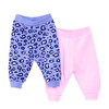 Basic Leopar Desenli 2li Patiksiz Alt Kız Bebek
