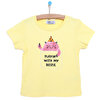 Basic Sevimli Hayvan Baskılı Tshirt Kız Bebek