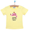 Basic Sevimli Hayvan Baskılı Tshirt Kız Bebek