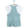 Beach Party Salopet-Tshirt Erkek Bebek
